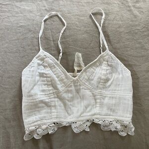 Free People Cropped Cami Top XS